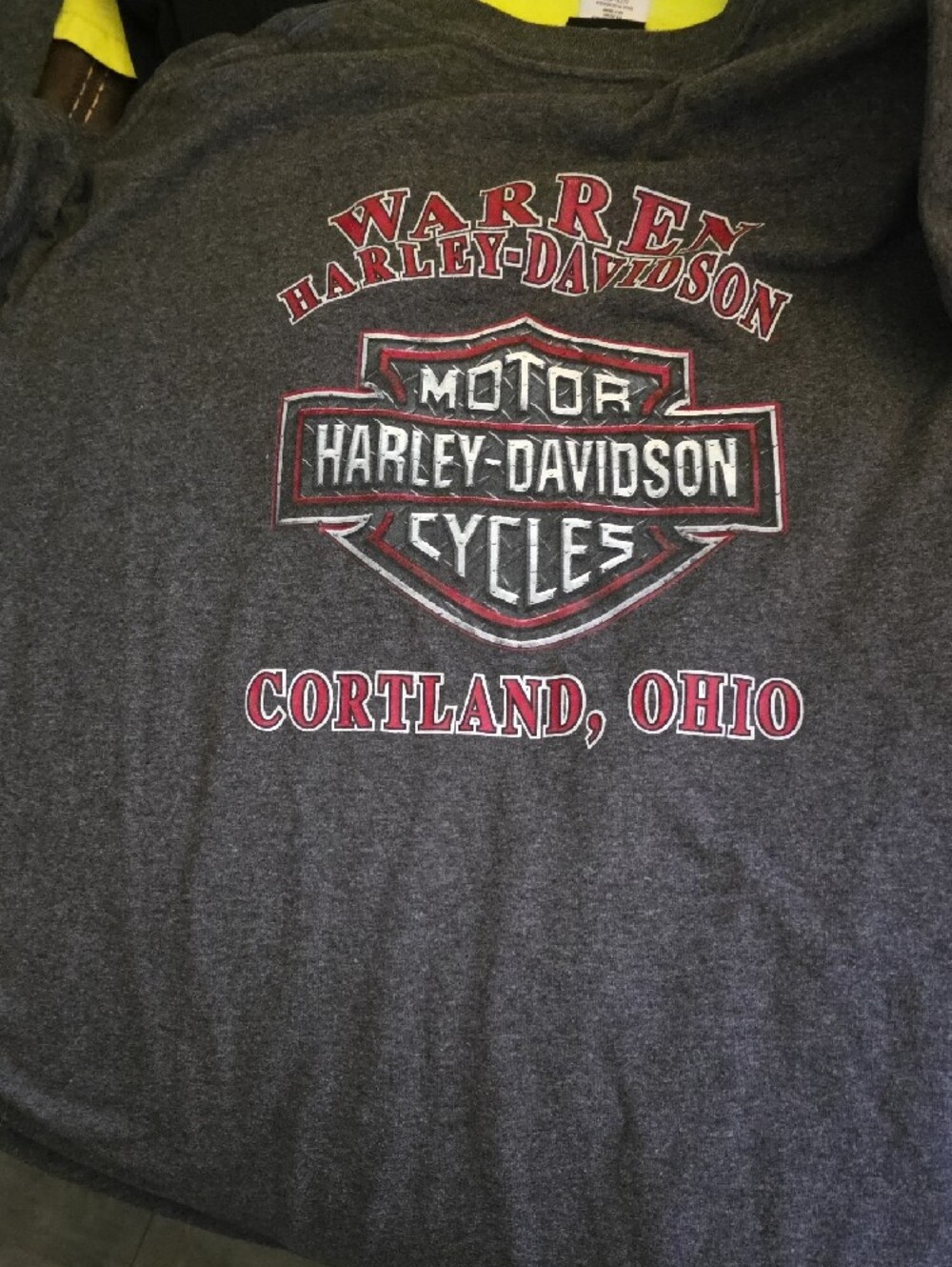4 Mens Harley Davidson Shirts 3 Long Sleeve 1 T XXL GC - Picture 3 of 10